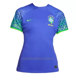 Brazilië Uitshirt Vrouwen WK 2022 Brazilië Uitshirt Vrouwen WK 2022