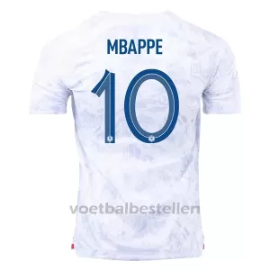 Frankrijk Kylian Mbappé 10 Uitshirt WK 2022 Frankrijk Kylian Mbappé 10 Uitshirt WK 2022