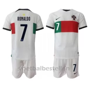 Portugal Cristiano Ronaldo 7 Uittenue Kinderen WK 2022