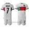 Portugal Cristiano Ronaldo 7 Uittenue Kinderen WK 2022