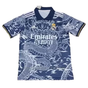 Real Madrid Dark Shirt Dragon 23/24 Blauw Speciaal Real Madrid Dark Shirt Dragon 23/24 Blauw Speciaal