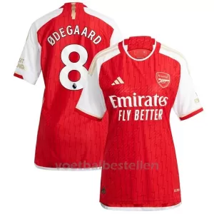 Arsenal Martin Ødegaard 8 Thuisshirt Vrouwen 23/24 Arsenal Martin Ødegaard 8 Thuisshirt Vrouwen 23/24