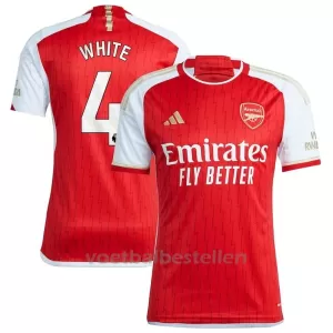 Arsenal White 4 Thuisshirt 23/24 Arsenal White 4 Thuisshirt 23/24