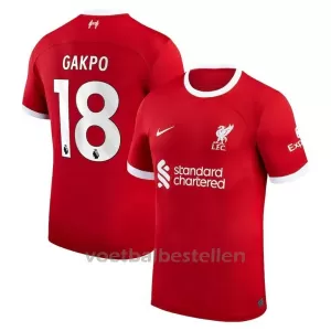 Liverpool Cody Gakpo 18 Thuisshirt 23/24 Liverpool Cody Gakpo 18 Thuisshirt 23/24
