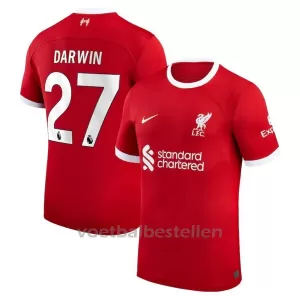 Liverpool Darwin Núñez 27 Thuisshirt 23/24 Liverpool Darwin Núñez 27 Thuisshirt 23/24