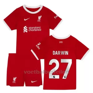Liverpool Darwin Núñez 27 Thuistenue Kinderen 23/24 Liverpool Darwin Núñez 27 Thuistenue Kinderen 23/24