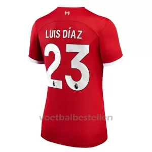 Liverpool Luis Díaz 23 Thuisshirt Vrouwen 23/24