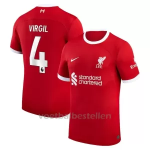 Liverpool Virgil van Dijk 4 Thuisshirt 23/24 Liverpool Virgil van Dijk 4 Thuisshirt 23/24