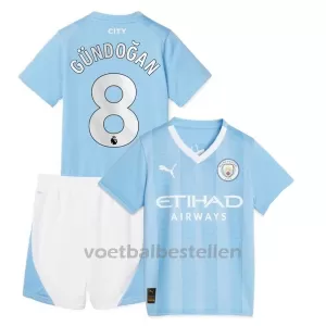 Manchester City Ilkay Gündogan 8 Thuistenue Kinderen 23/24 Manchester City Ilkay Gündogan 8 Thuistenue Kinderen 23/24