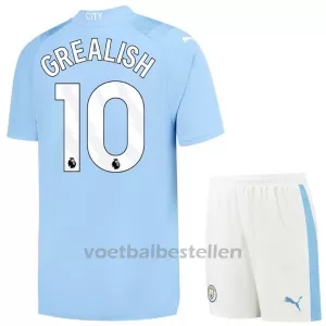Manchester City Jack Grealish 10 Thuistenue Kinderen 23/24 Manchester City Jack Grealish 10 Thuistenue Kinderen 23/24
