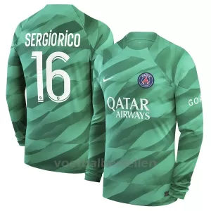 Paris Saint-Germain Sergio Rico 16 Doelman Thuisshirt 23/24 Lange Mouwen Paris Saint-Germain Sergio Rico 16 Doelman Thuisshirt 23/24 Lange Mouwen