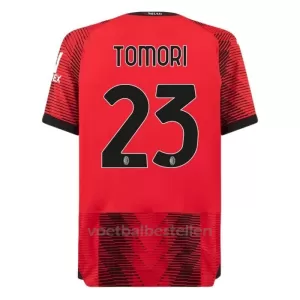 AC Milan Fikayo Tomori 23 Thuisshirt 23/24 AC Milan Fikayo Tomori 23 Thuisshirt 23/24