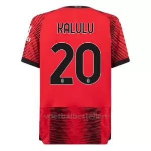 AC Milan Pierre Kalulu 20 Thuisshirt 23/24 AC Milan Pierre Kalulu 20 Thuisshirt 23/24