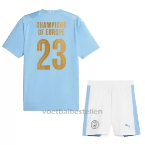 Manchester City Champions of Europe Thuistenue Kinderen 23/24 Manchester City Champions of Europe Thuistenue Kinderen 23/24