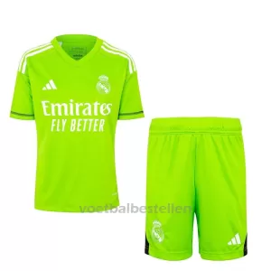 Real Madrid Doelman Thuistenue Kinderen 23/24 Real Madrid Doelman Thuistenue Kinderen 23/24