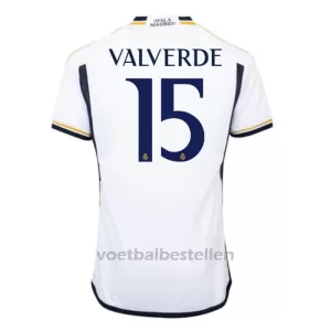 Real Madrid Federico Valverde 15 Thuisshirt 23/24 Real Madrid Federico Valverde 15 Thuisshirt 23/24