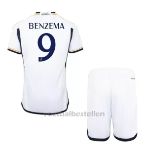 Real Madrid Karim Benzema 9 Thuistenue Kinderen 23/24 Real Madrid Karim Benzema 9 Thuistenue Kinderen 23/24