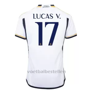 Real Madrid Lucas V. 17 Thuisshirt 23/24 Real Madrid Lucas V. 17 Thuisshirt 23/24