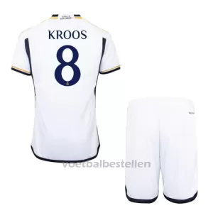 Real Madrid Toni Kroos 8 Thuistenue Kinderen 23/24 Real Madrid Toni Kroos 8 Thuistenue Kinderen 23/24