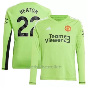 Manchester United Heaton 22 Doelman Thuisshirt 23/24 Lange Mouwen Manchester United Heaton 22 Doelman Thuisshirt 23/24 Lange Mouwen