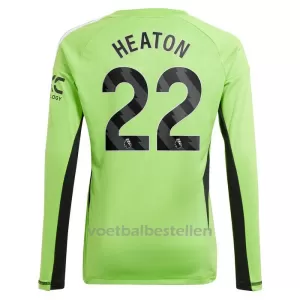 Manchester United Heaton 22 Doelman Thuisshirt 23/24 Lange Mouwen