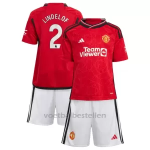 Manchester United Lindelof 2 Thuistenue Kinderen 23/24 Manchester United Lindelof 2 Thuistenue Kinderen 23/24