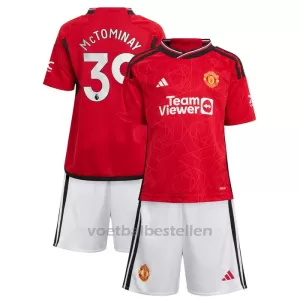 Manchester United McTominay 39 Thuistenue Kinderen 23/24 Manchester United McTominay 39 Thuistenue Kinderen 23/24