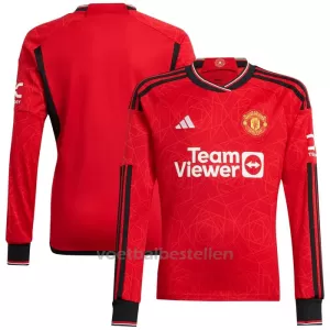Manchester United Thuisshirt 23/24 Lange Mouwen Manchester United Thuisshirt 23/24 Lange Mouwen