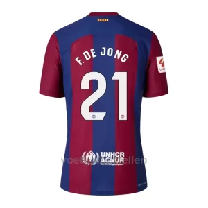 FC Barcelona Frenkie de Jong 21 Thuisshirt 23/24 FC Barcelona Frenkie de Jong 21 Thuisshirt 23/24