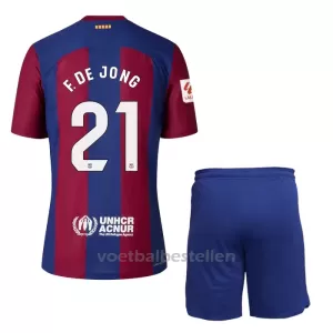 FC Barcelona Frenkie de Jong 21 Thuistenue Kinderen 23/24 FC Barcelona Frenkie de Jong 21 Thuistenue Kinderen 23/24