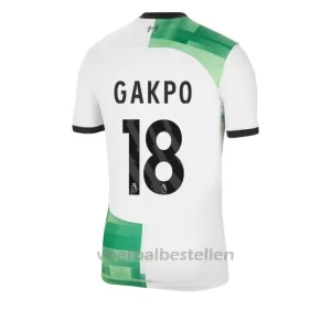 Liverpool Cody Gakpo 18 Uitshirt 23/24 Liverpool Cody Gakpo 18 Uitshirt 23/24