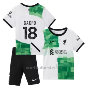 Liverpool Cody Gakpo 18 Uittenue Kinderen 23/24 Liverpool Cody Gakpo 18 Uittenue Kinderen 23/24