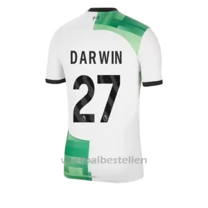 Liverpool Darwin Núñez 27 Uitshirt 23/24 Liverpool Darwin Núñez 27 Uitshirt 23/24