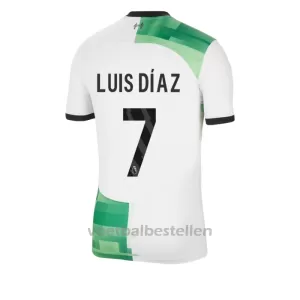 Liverpool Luis Díaz 7 Uitshirt 23/24 Liverpool Luis Díaz 7 Uitshirt 23/24