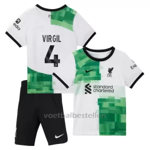 Liverpool Virgil van Dijk 4 Uittenue Kinderen 23/24 Liverpool Virgil van Dijk 4 Uittenue Kinderen 23/24