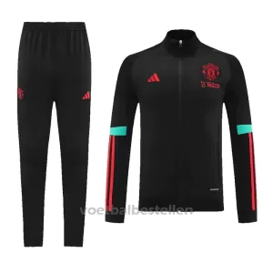 Manchester United Trainingsjack Pak 23/24 Zwart Manchester United Trainingsjack Pak 23/24 Zwart