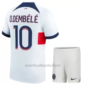 Paris Saint-Germain Ousmane Dembélé 10 Uittenue Kinderen 23/24
