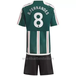 Manchester United Bruno Fernandes 8 Uittenue Kinderen 23/24
