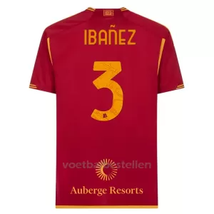 AS Roma Ibanez 3 Thuisshirt 23/24 AS Roma Ibanez 3 Thuisshirt 23/24