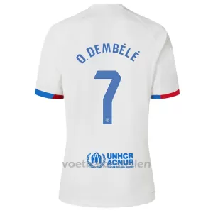 FC Barcelona Ousmane Dembélé 7 Uitshirt 23/24 FC Barcelona Ousmane Dembélé 7 Uitshirt 23/24