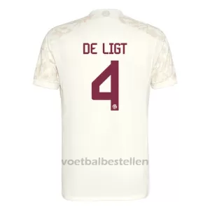 FC Bayern München Matthijs de Ligt 4 Champions League Derde Shirt 23/24 FC Bayern München Matthijs de Ligt 4 Champions League Derde Shirt 23/24