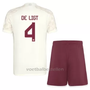 FC Bayern München Matthijs de Ligt 4 Champions League Derde Tenue Kinderen 23/24 FC Bayern München Matthijs de Ligt 4 Champions League Derde Tenue Kinderen 23/24