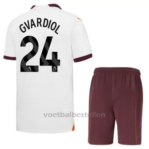 Manchester City Josko Gvardiol 24 Uittenue Kinderen 23/24 Manchester City Josko Gvardiol 24 Uittenue Kinderen 23/24
