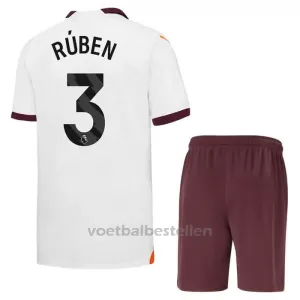 Manchester City Rúben Dias 3 Uittenue Kinderen 23/24 Manchester City Rúben Dias 3 Uittenue Kinderen 23/24