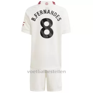Manchester United Bruno Fernandes 8 Derde Tenue Kinderen 23/24