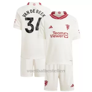 Manchester United Donny Van de Beek 34 Derde Tenue Kinderen 23/24 Manchester United Donny Van de Beek 34 Derde Tenue Kinderen 23/24