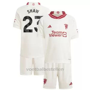 Manchester United Luke Shaw 23 Derde Tenue Kinderen 23/24 Manchester United Luke Shaw 23 Derde Tenue Kinderen 23/24