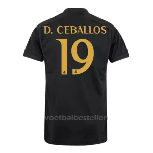 Real Madrid D. Ceballos 19 Derde Shirt 23/24 Real Madrid D. Ceballos 19 Derde Shirt 23/24