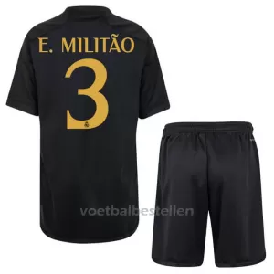 Real Madrid Éder Militão 3 Derde Tenue Kinderen 23/24 Real Madrid Éder Militão 3 Derde Tenue Kinderen 23/24