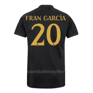 Real Madrid Fran Garcia 20 Derde Shirt 23/24 Real Madrid Fran Garcia 20 Derde Shirt 23/24